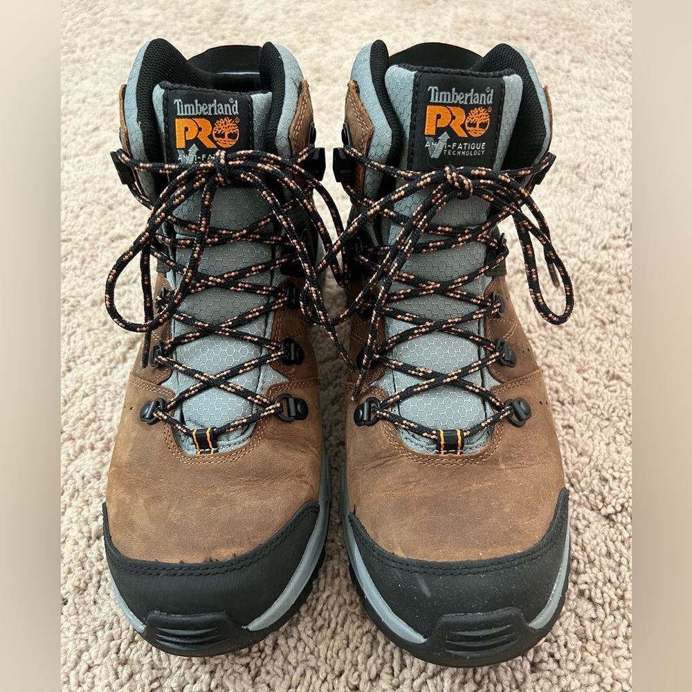 Timberland Pro soft toe waterproof anti-fatigue tech